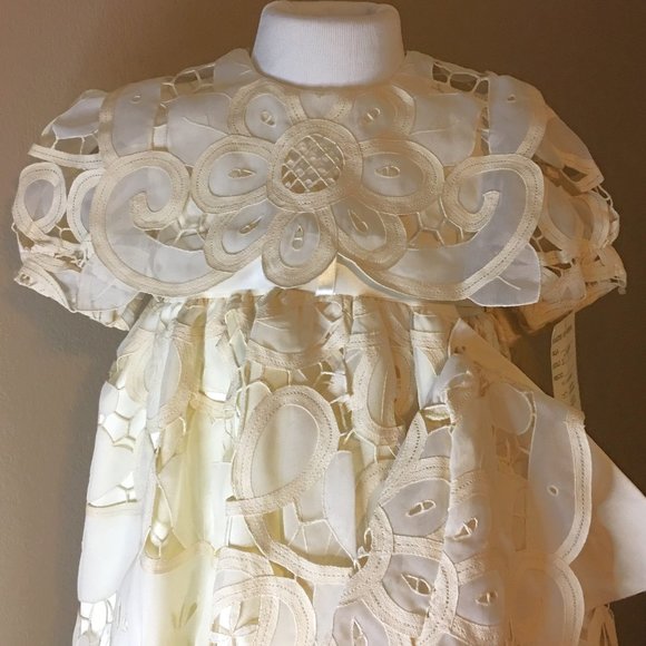 MARALY Traditional Baptism Christening Gown with Bonnet  👼  NEW WITH TAG… - Picture 5 of 16